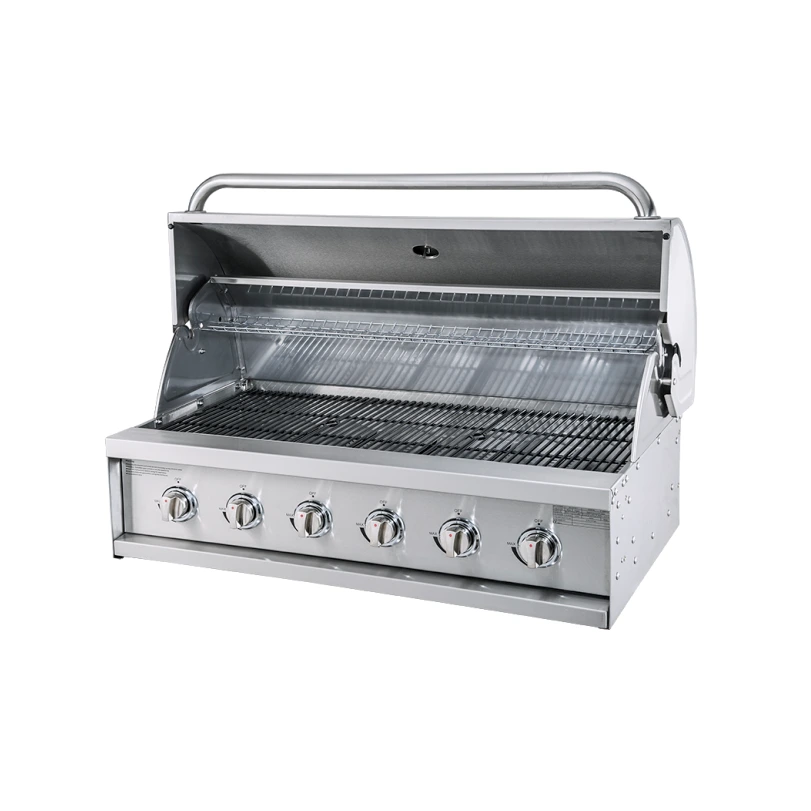 Wholesale Price Stainless Steel 6 burners Build-in Gas Grill 1