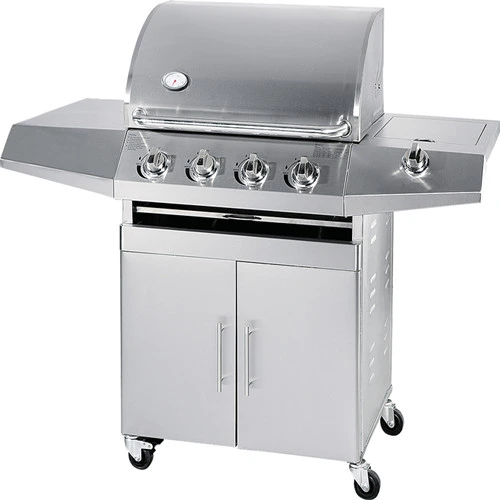 Factory Direct Sell 4 Burners with Side Burner Gas Grill Outdoor Barbecue Grill 1