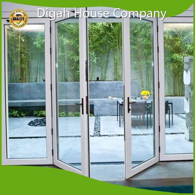 Digah Company Brand 1.Single Or Double As Requirement. 2. Types:tempered Glass Custom Aluminium Frame French Swing Doors 1.Single Or D... 1