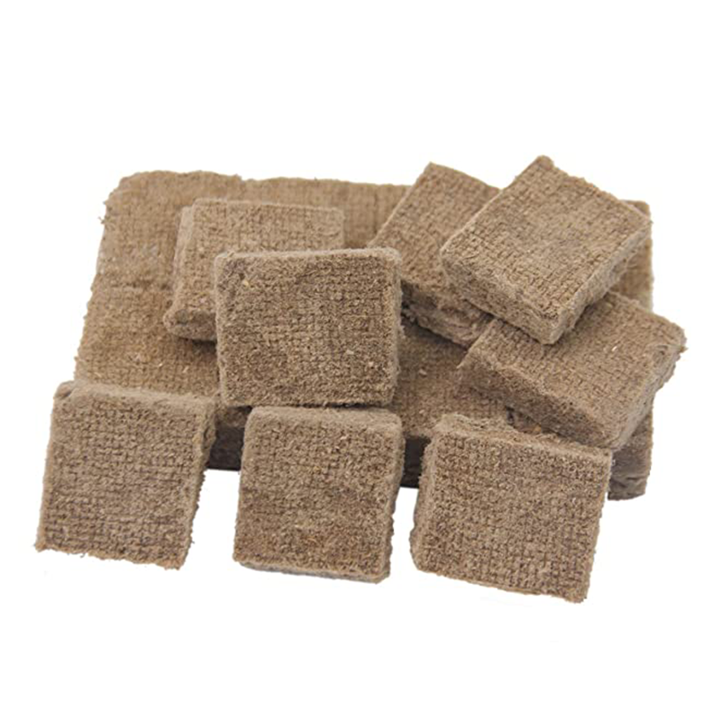 Easy lighting wooden fire starter cube