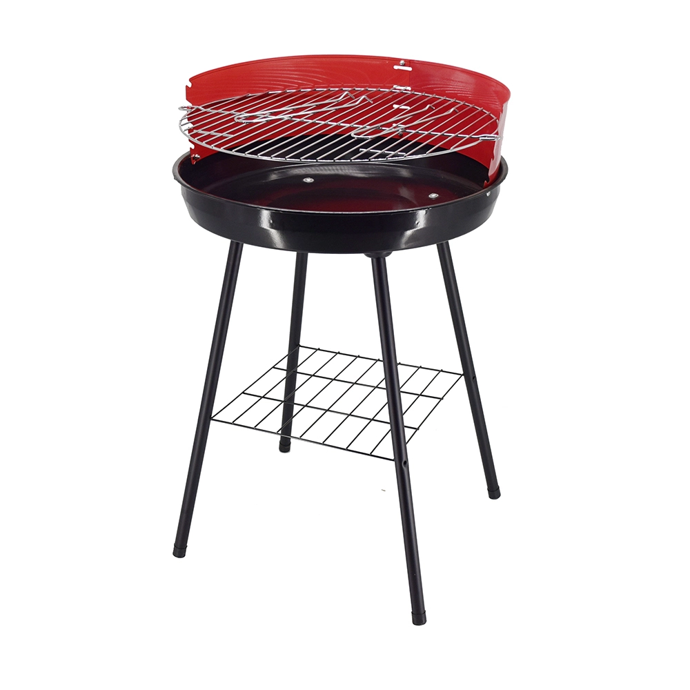 Wholesale Price New Design 4 Legs 18 Inch Red Color BBQ grill for Outdoor Camping Garden Use 1