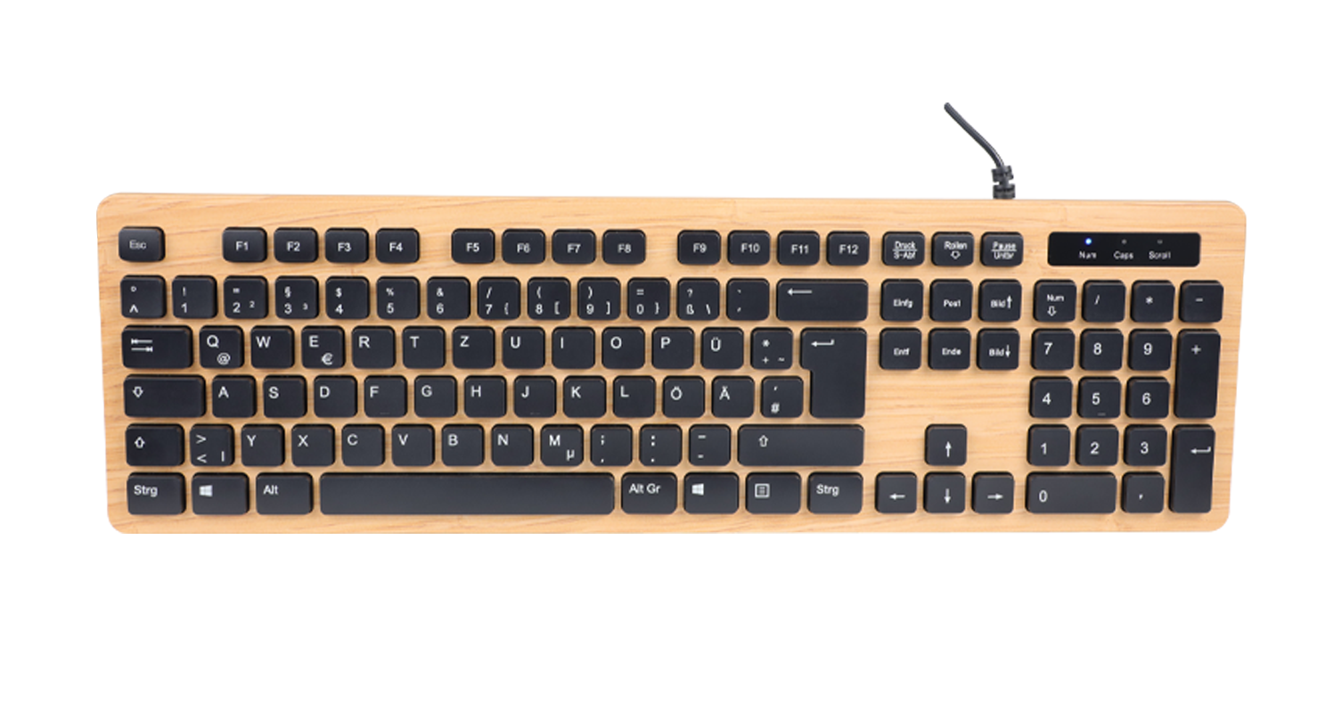 لوحة مفاتيح مكتب تصميم خشبي مخصص 1