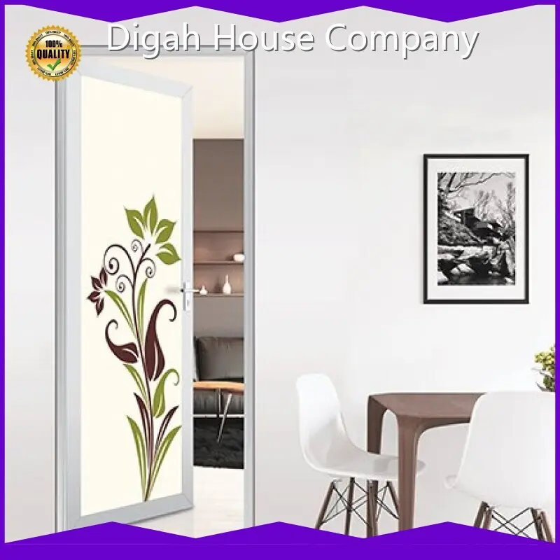 Digah Company Brand Inward/Outward/Left/right Customized Aluminium Frame French Swinging Doors Inward/Outward/Left/right Factory 1