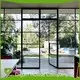 Locks Digah Company Brand Aluminium Frame Swinging Grill Doors Factory Factory 1