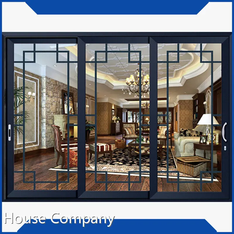Left/right Digah Company Brand Customized Aluminium Frame Sliding Doors Manufactu Factory 1