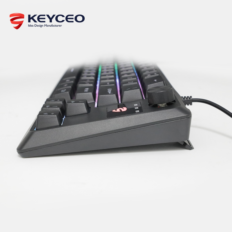  KY-K9964 Gaming keyboard is 64  Keys Multi Color RGB Illuminated LED Backlit Wired keyboard 4