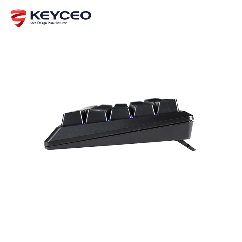 Silent 60% 2.4G Gaming Keyboard, RGB Backlit Ultra-Compact Mini Wireless Keyboard 3