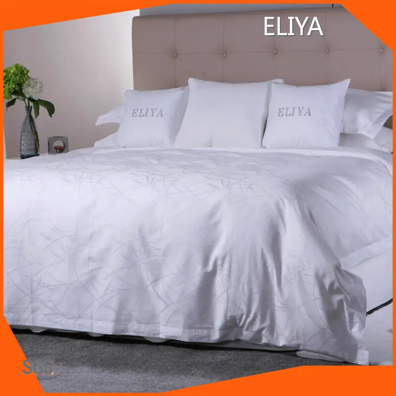 ELIYA العلامة التجارية 100 مجموعات لحاف الضيافة يغطي 100 مجموعة المورد 1
