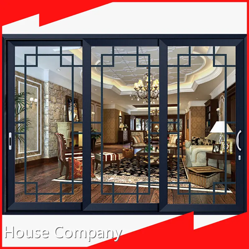 Customized Aluminium Frame Sliding Doors Manufactu 1.0mm-2.0mm - - Digah Company 1