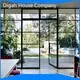 Quality Digah Company Brand DGD011 Aluminium Frame Swinging Grill Doors Factory 1