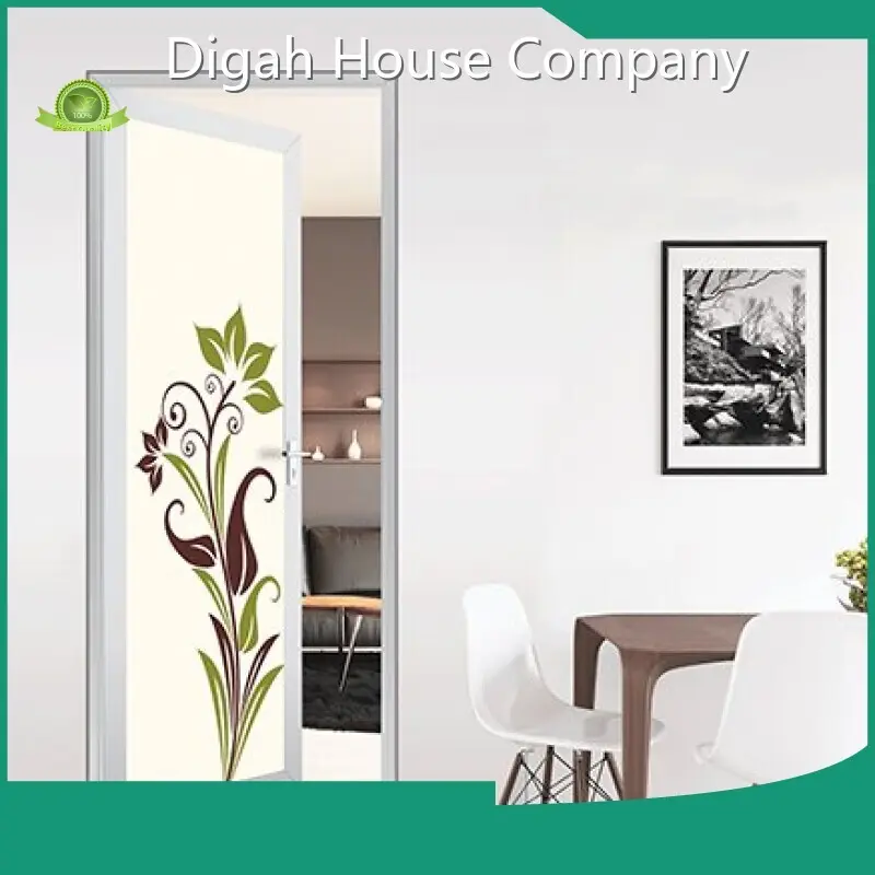 DGD008 Customized Aluminium Frame French Swinging Doors Digah Company Manufacture-1 1