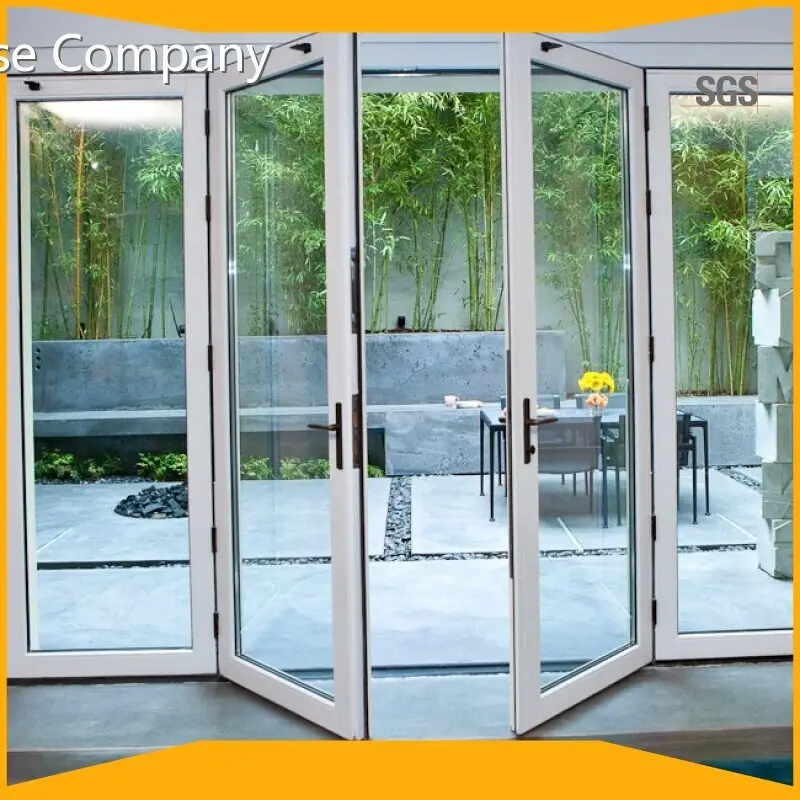 China Custom Aluminium Frame French Swing Doors Digah Company Brand 1
