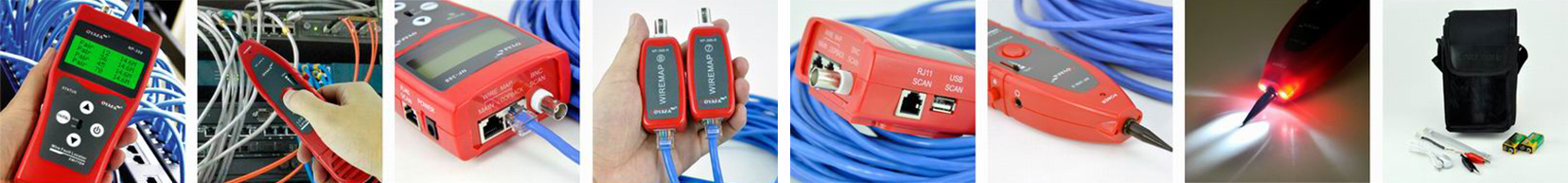Noyafa NF-388 RJ45 RJ11 BNC USB LCD cable tracer RJ45 cable length tester 5