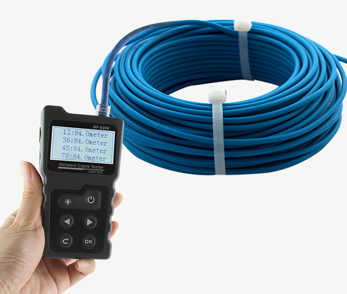 Toner and probe 3 cable tracking modes built-in NF-8209 with cable continuity testing 9