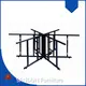 Hotel Banquet Restaurant Conference Meeting Event Party Hall Etc. 4 Foot Square Folding Table SANDUN Furniture Brand Company-1 1