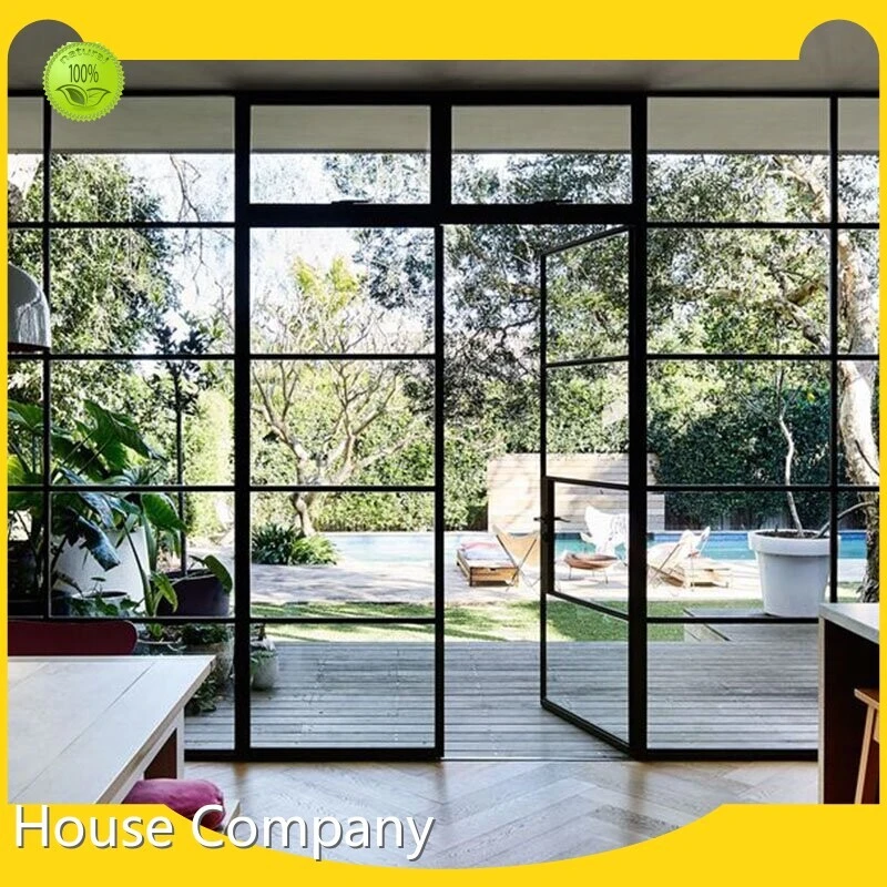 Sliding Doors Digah Company Brand Aluminium Frame Swinging Grill Doors Factory Factory 1