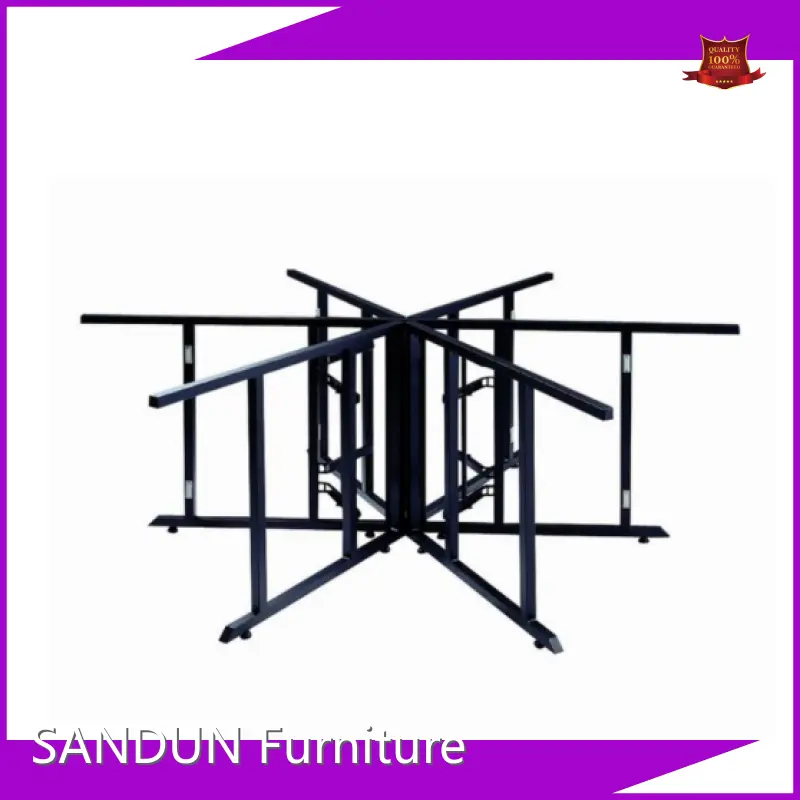 Quality SANDUN Furniture Brand FOSHAN / GUANGZHOU /SHENZHEN 4 Foot Square Folding Table 1