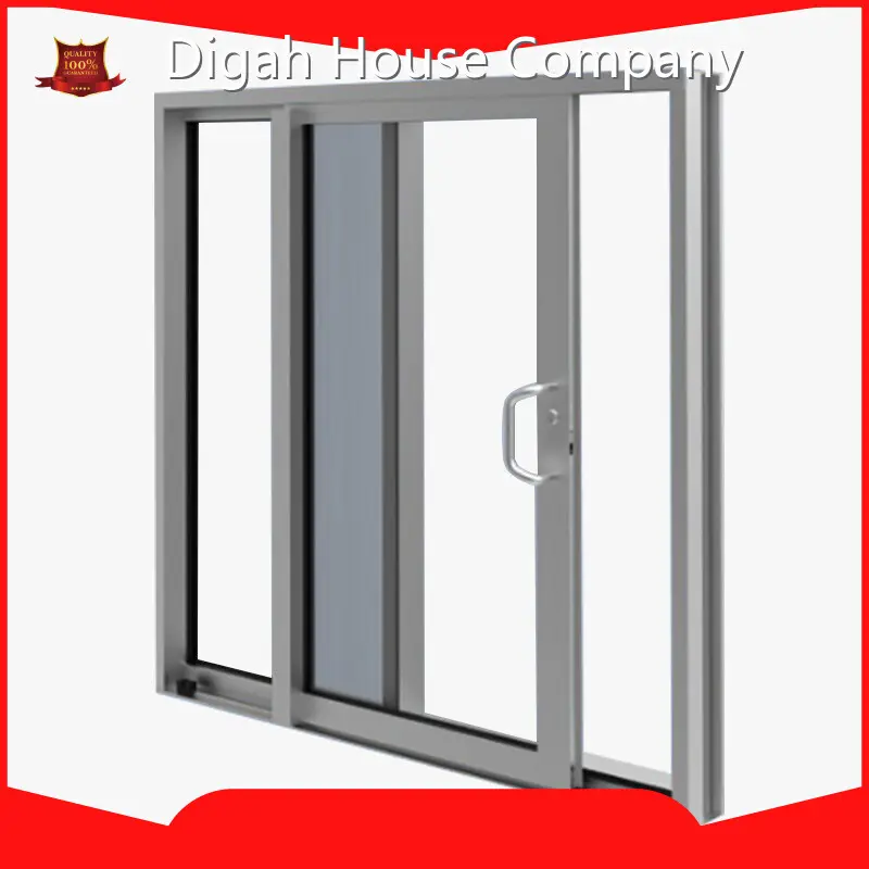 1.Single Or Double As Requirement. 2. Types:tempered Glass Aluminium Door Frame Digah Company Brand 1