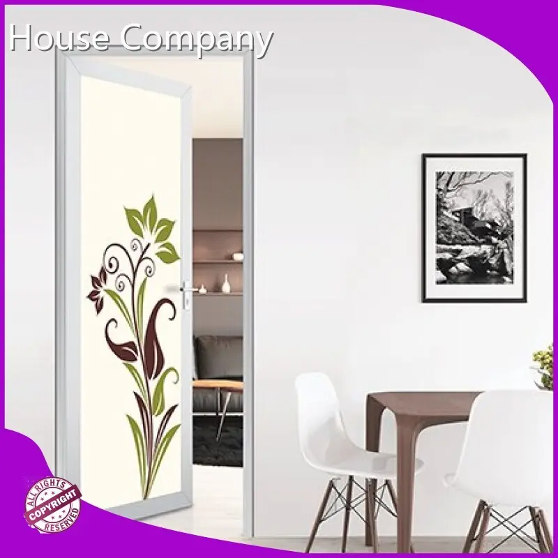 Customized Aluminium Frame French Swinging Doors White/Black/Silver/Wood Grain/Customize by Digah Company 1