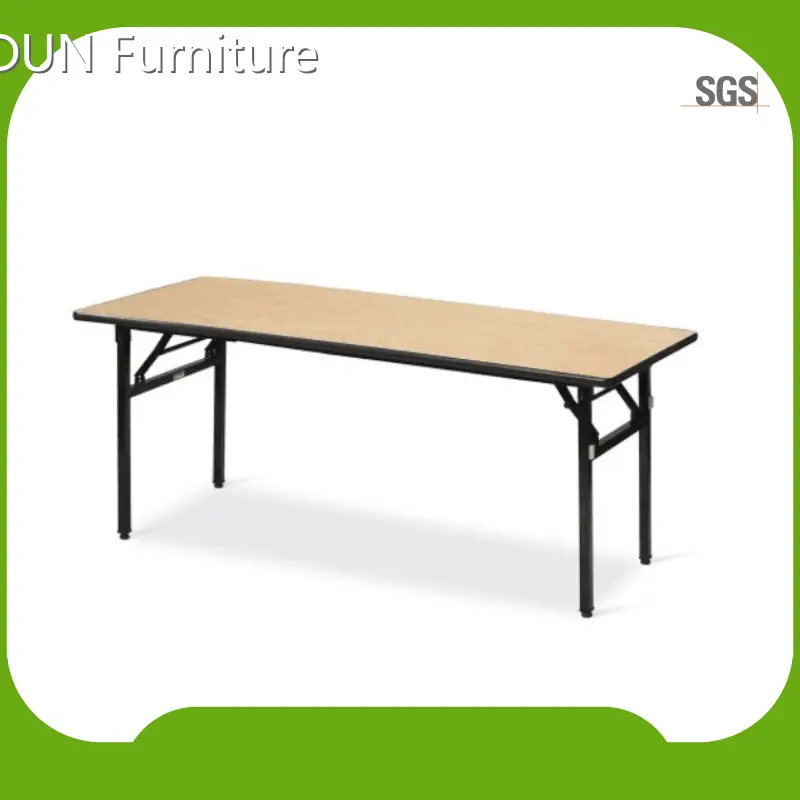 Hotel Banquet Restaurant Conference Meeting Event Party Hall Etc. 6 Foot by 4 Foot Folding Table SANDUN Furniture Brand Company 1