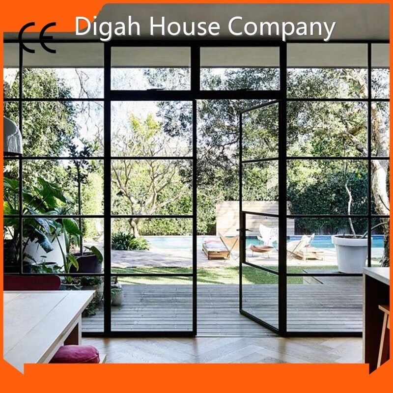 Hot 1.0mm-2.0mm Aluminium Frame Swinging Grill Doors Factory 1.0mm-2.0mm Digah Company Brand 1
