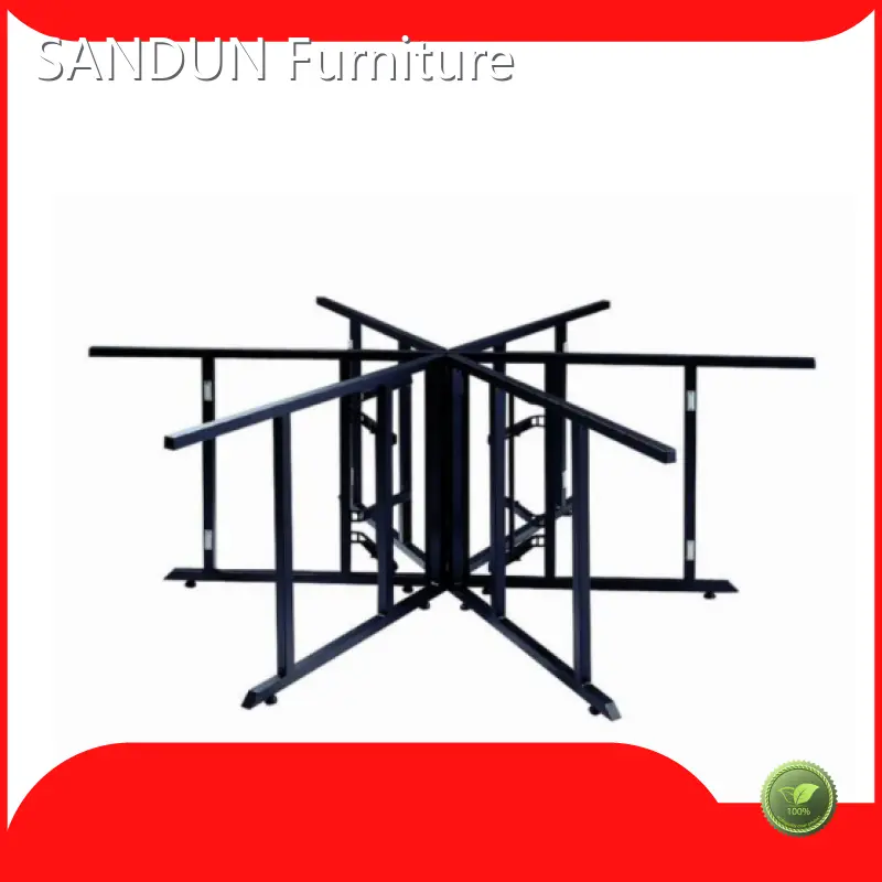 Wholesale About 20 Days After Received 30% Advanced Payment 4 Foot Square Folding Table SANDUN Furniture Brand 1