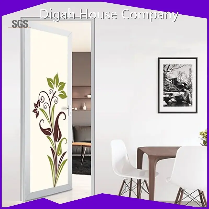 Digah Company Brand 1.Single Or Double As Requirement. 2. Types:tempered Glass Customized Aluminium Frame French Swinging Doors 1.Sing... 1