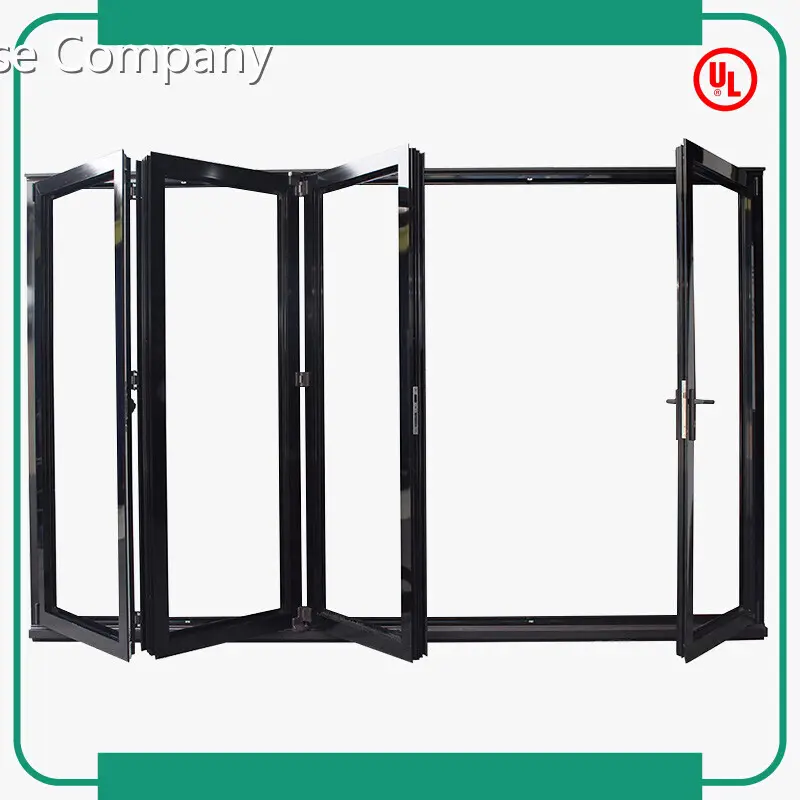Wholesale Reflective Glass Aluminium Bifold Doors Prices Digah Company Brand 1