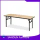 Wholesale Hotel Banquet Restaurant Conference Meeting Event Party Hall Etc. 6 Foot by 4 Foot Folding Table SANDUN Furniture Brand 1