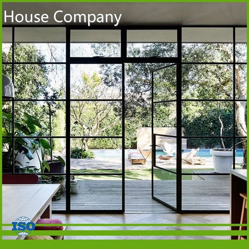 White/Black/Silver/Wood Grain/Customize Digah Company Brand Aluminium Frame Swinging Grill Doors Factory Factory 1