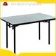 YF-014 Black Dots Iorn Stacking Church Chair SANDUN Furniture Brand Company 1