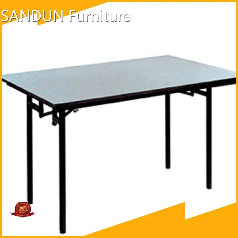 SANDUN Furniture Black Dots Iorn Stacking Church Chair 1