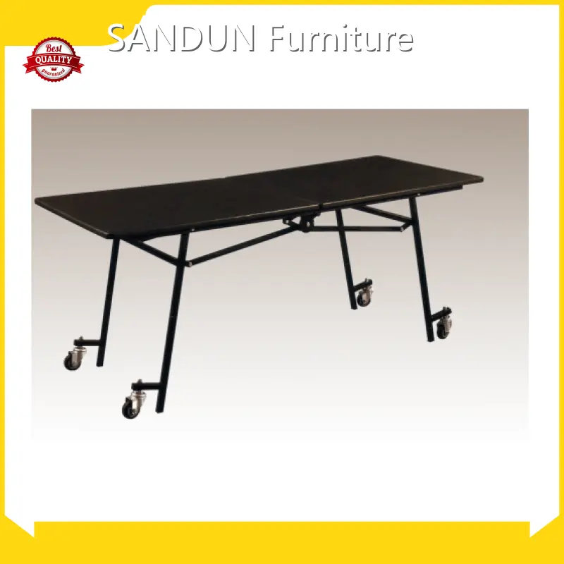 SANDUN Furniture Brand Hotel Banquet Restaurant Conference Meeting Event Party Hall Etc. Custom Plastic Folding Tables 1