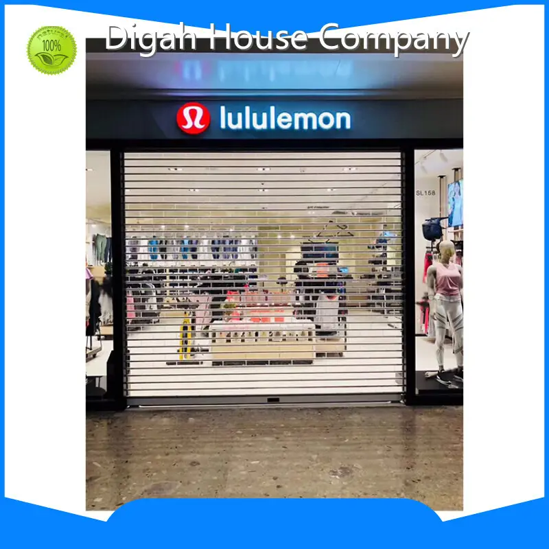 Digah Company Brand Mall/Supermarket/Interior/Others Custom Aluminium Frame French Swing Door Mall/Supermarket/Interior/Others Factory 1