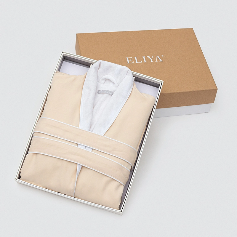 Wholesale Luxury Double Layer Bathrobe Women Bathrobe ELIYA 1