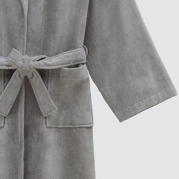 Top Aria Bathrobe Hotel Bathroom Suppliers for Guest 8