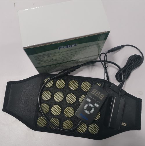 Pulax Infrared Jade Heating Waist Wrap for Lower Back Pain (48‘’x7
