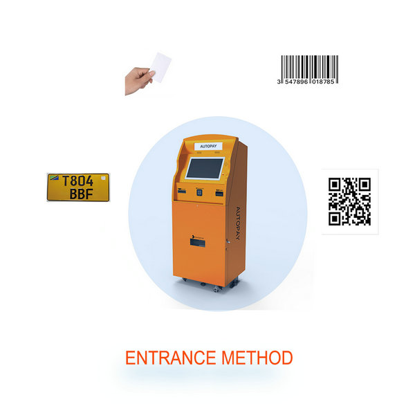 Il pagamento automatico completo del parcheggio kisok con 3 ricevitori di monete supporta lo scanner di codici QR 6