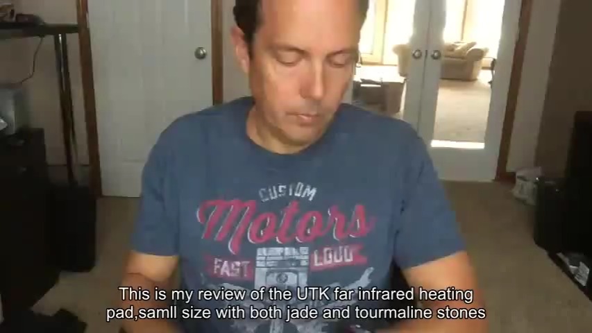 Kurt Meyer | A great review about UTK Far Infrared Natural Jade and Toumraline Heating Pad- Small Pro