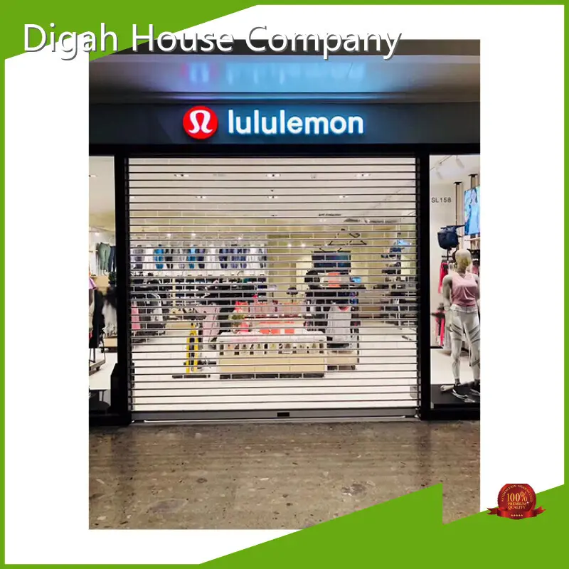 Aluminium+Polycarbonate Custom Aluminium Frame French Swing Door Digah Company Manufacture 1