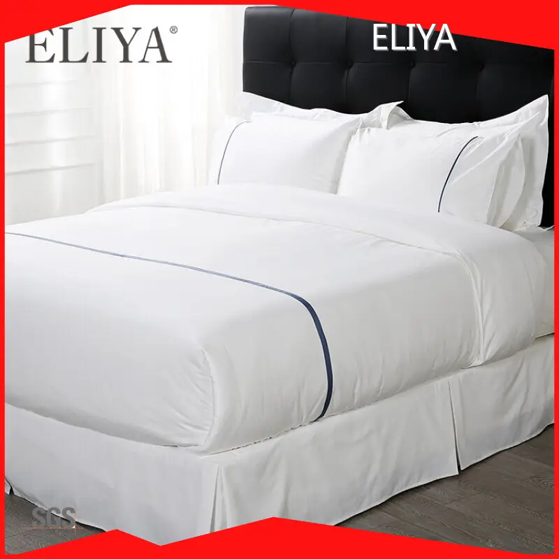 Draps de lit d'accueil T/T de marque ELIYA de qualité 1