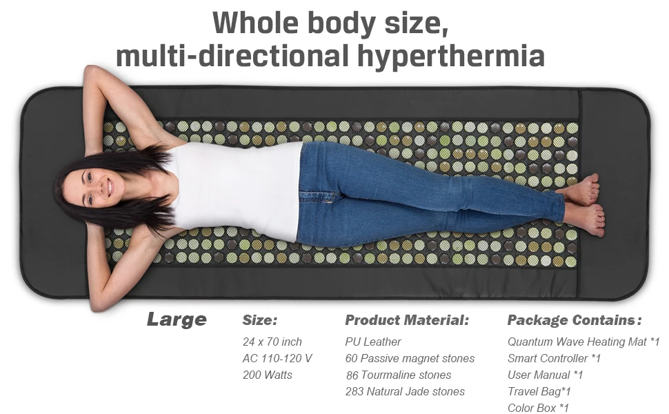 StartWarm Large Full Body Quantum Wave Heating pad For Pain Relief With Memory Function, Auto Shut Off 9