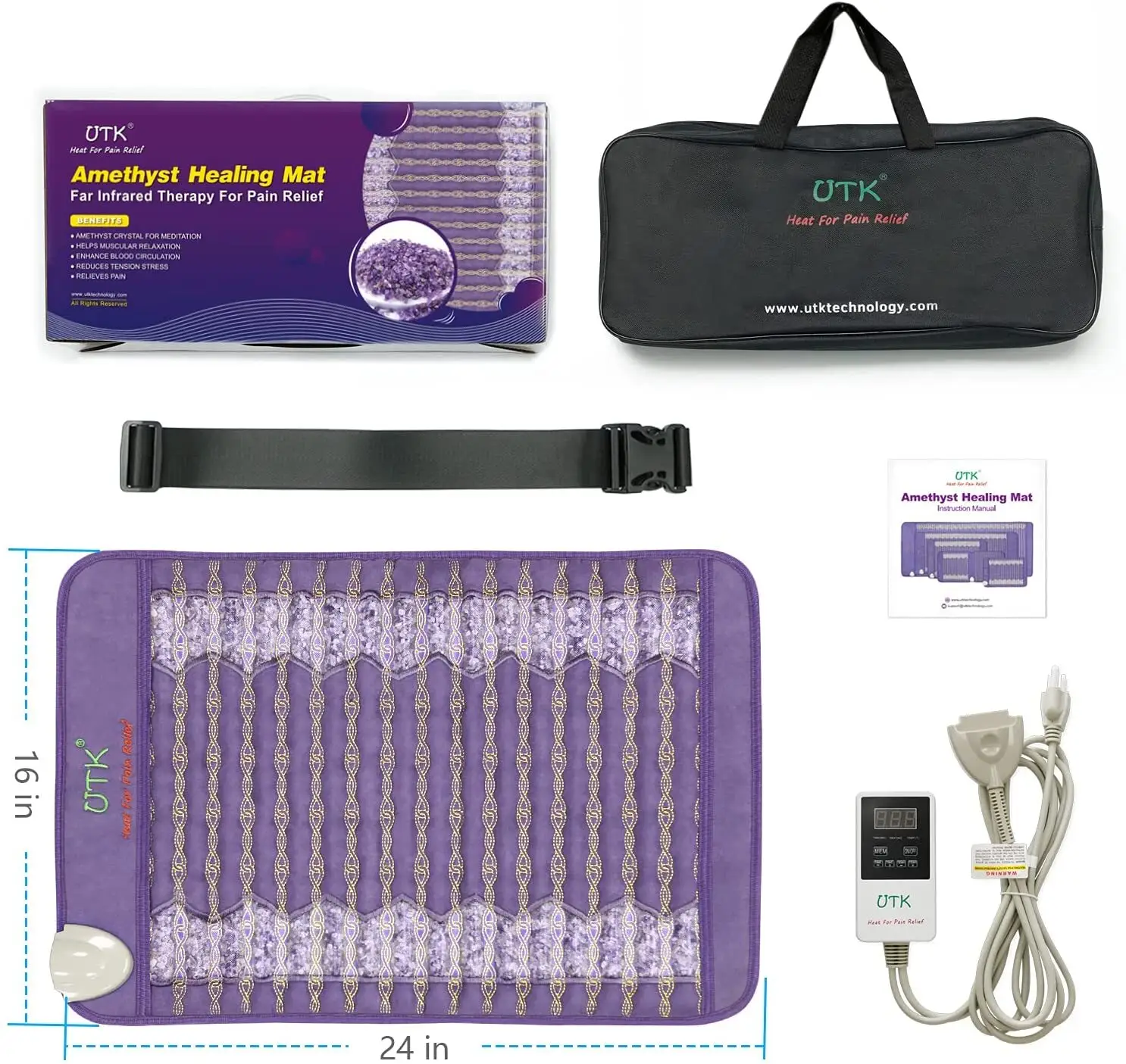 UTK Brand Best Heating Pad for Lower Back Pain-2 9