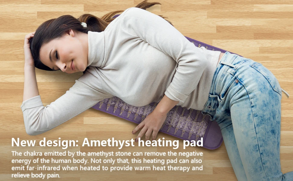 StartWarm Amethyst Stone Infrared Heating Pad, S-pro 14