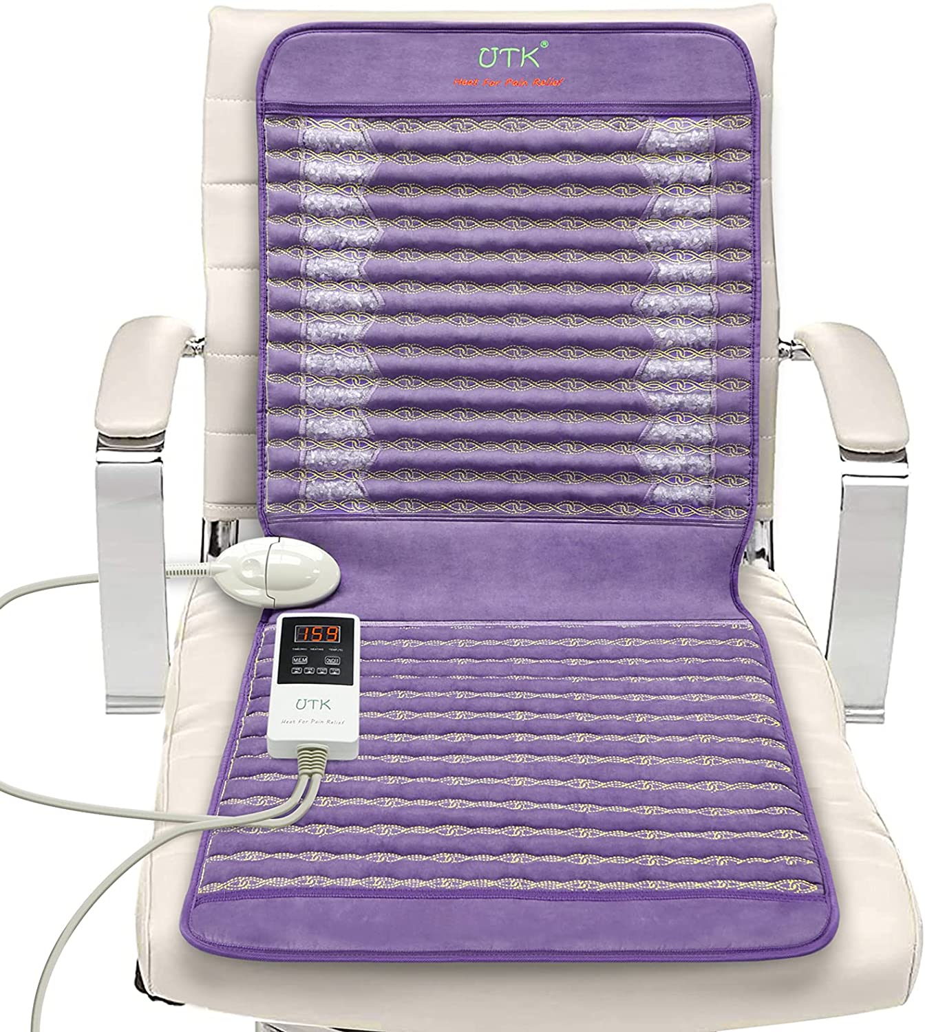 Coussin chauffant rechargeable de marque UTK pour fournisseur de dos 2