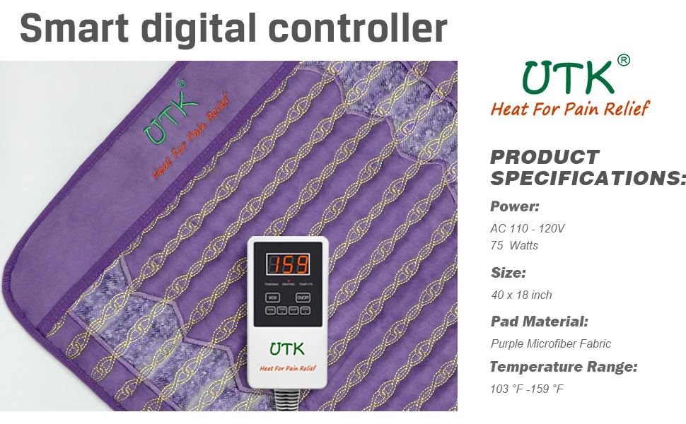 StartWarm Amethyst Stone Far Infrared Heating Chair Pad 13