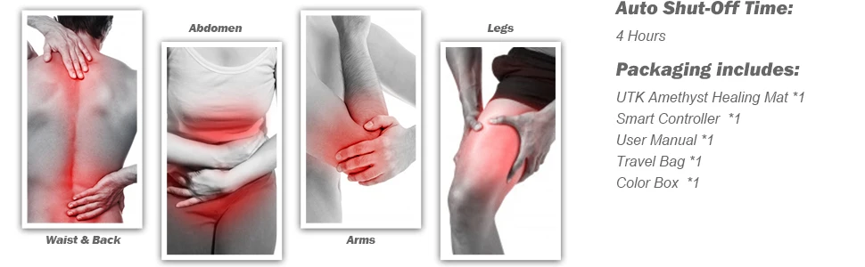 StartWarm Amethyst Stone Far Infrared Heating Chair Pad 14