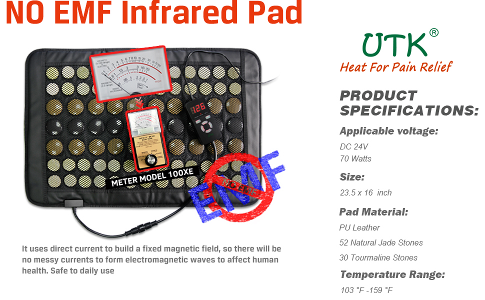 H21S2 UTK Brand Best Back Pain Heating Pad Manufacture 11