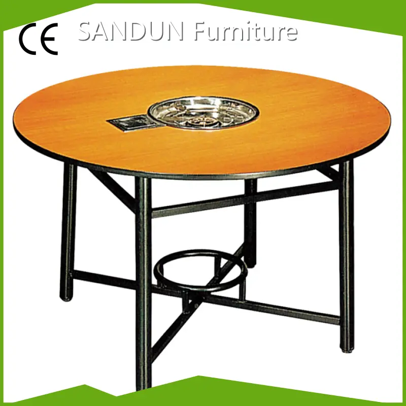 Quality SANDUN Furniture Brand YF-017 Round Plastic Tables 1