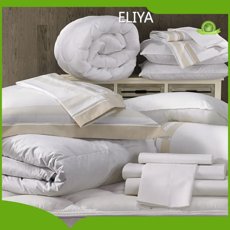 Fundas de edredón de hospitalidad personalizadas T/T de la marca ELIYA-2 1